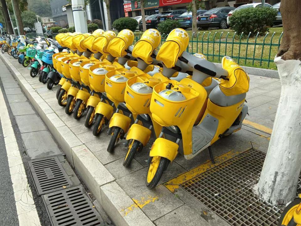 肉肉的小黄车，城市中的温馨骑行-第2张图片