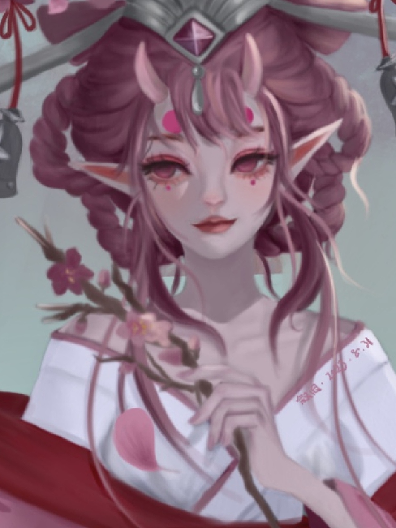 阴阳师桃花妖阴阳师中的桃花妖，神秘而美丽的存在-第2张图片