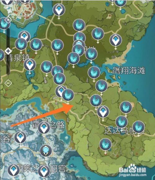 原神风神瞳位置大全-第2张图片