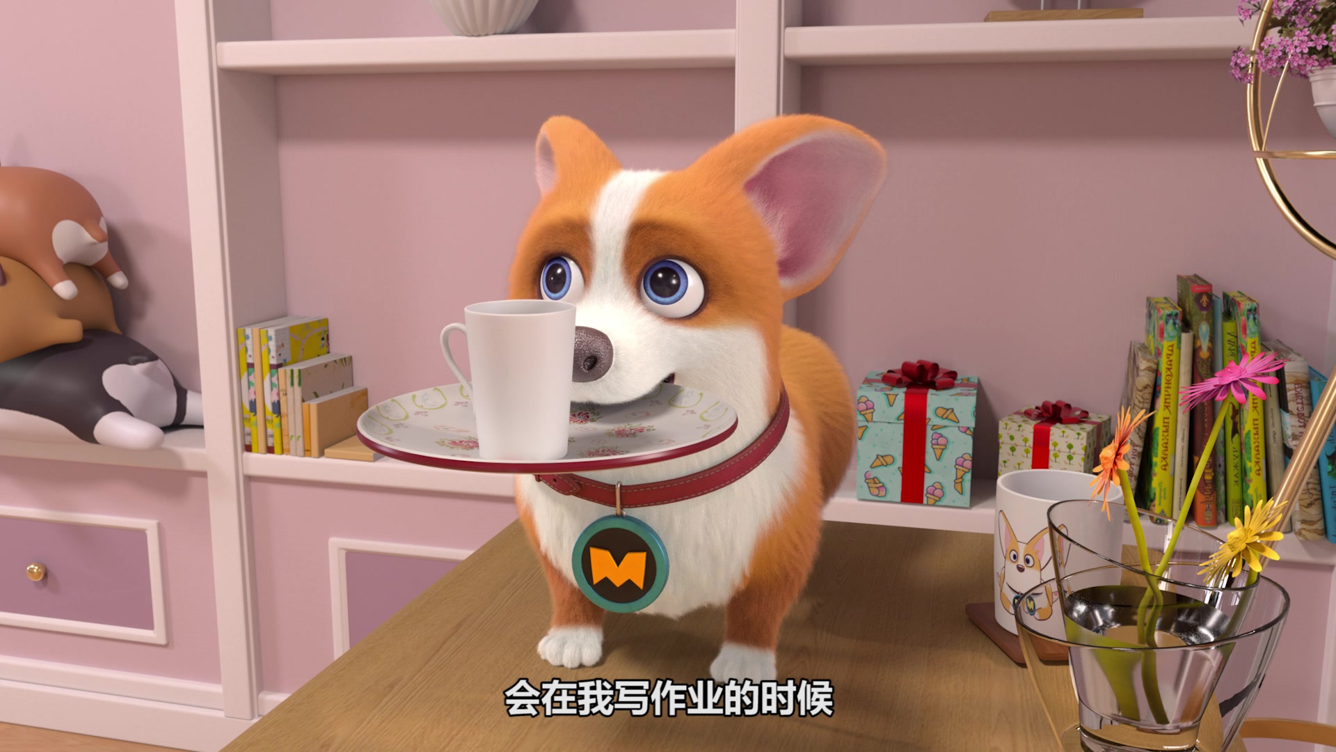 人物动物交互狗3D果冻影视人物与动物交互的奇妙世界——3D狗的魅力-第3张图片