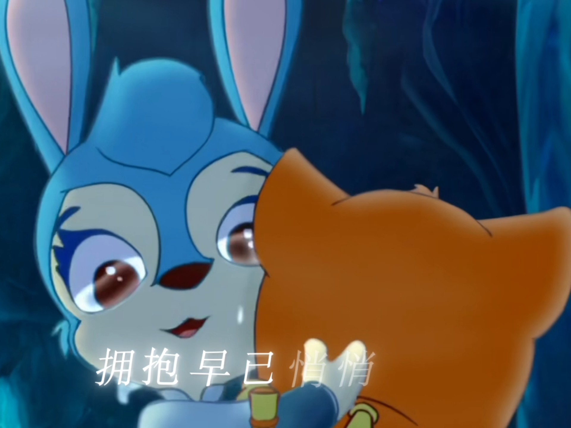 小兔子之爱，温馨的互动与意外的小插曲
