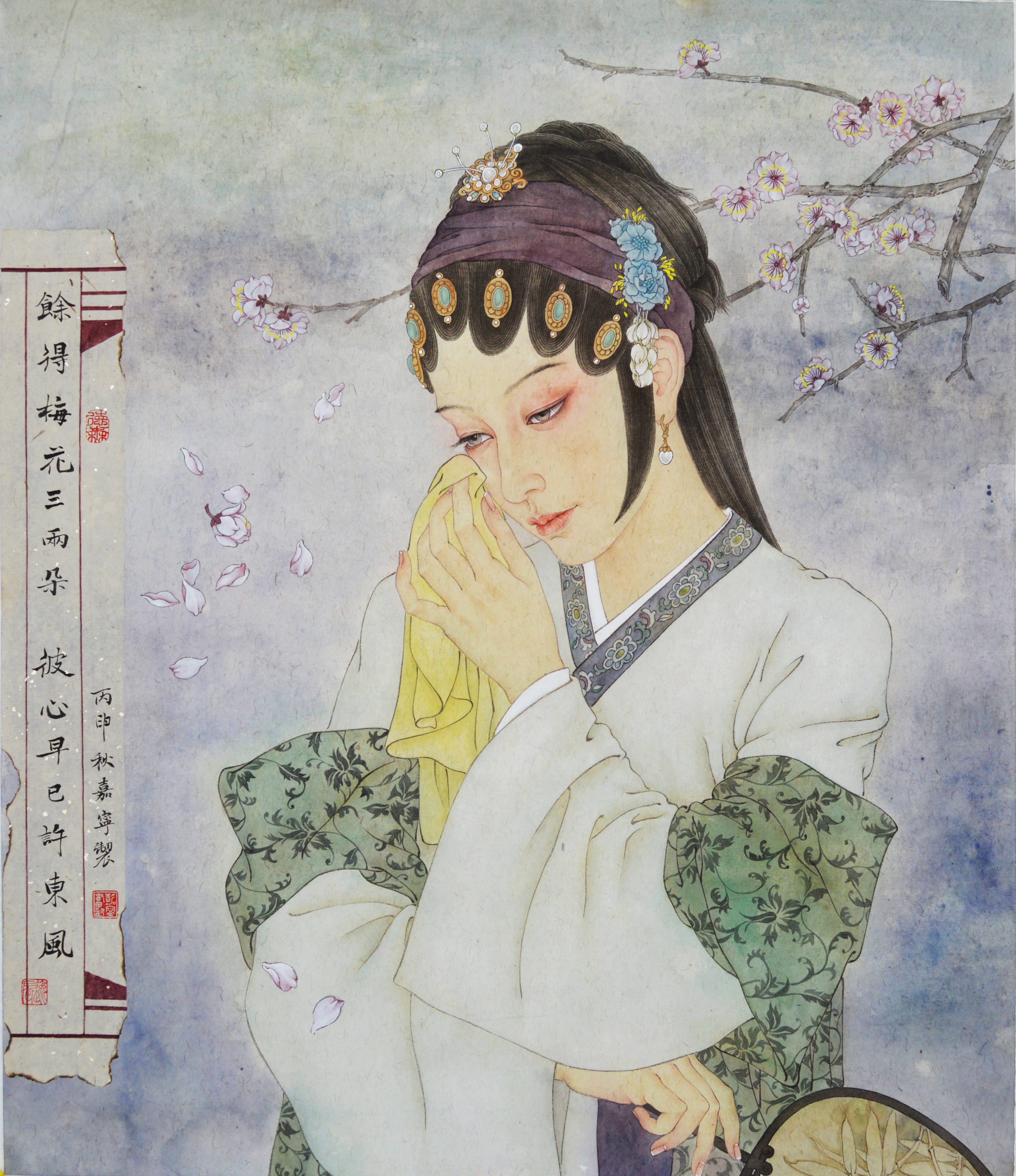 风月书法风月书，一曲风华绝代，一纸月下情深-第1张图片